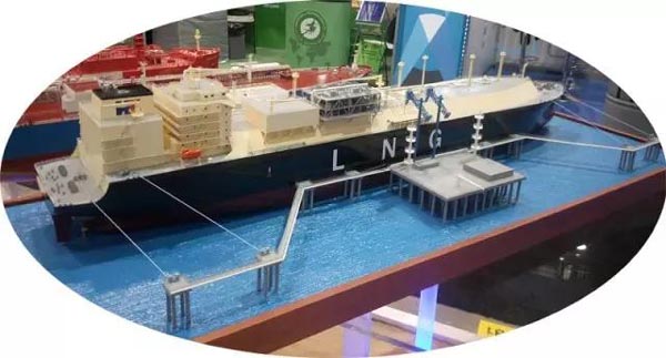 17.4万立方米LNG-FSRU模型